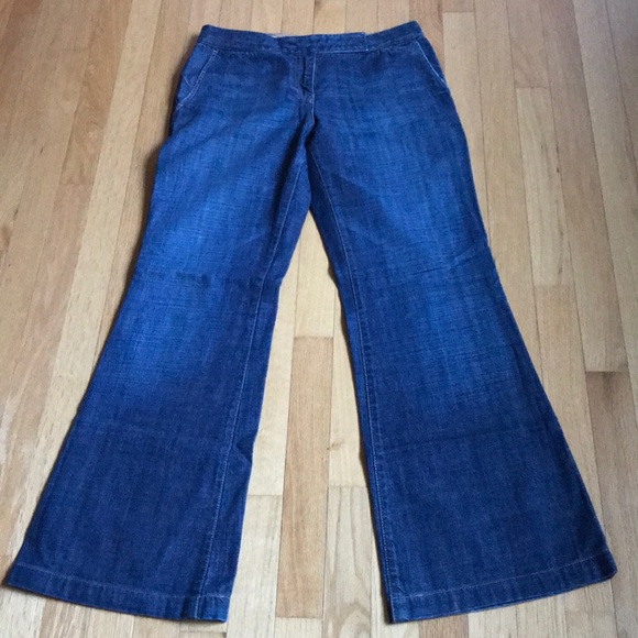 Ellie Tahari Wideleg Denim - Picture 2 of 8